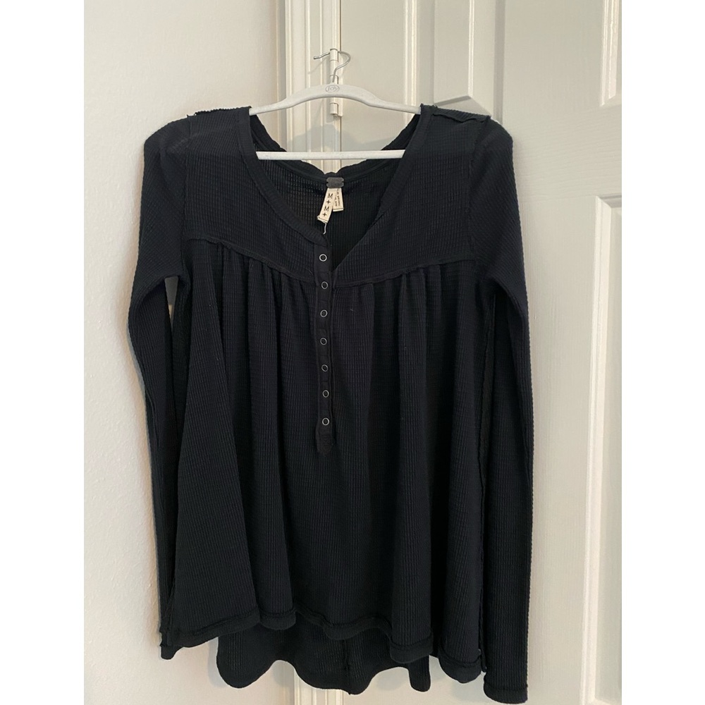 Free people long sleeve shirt